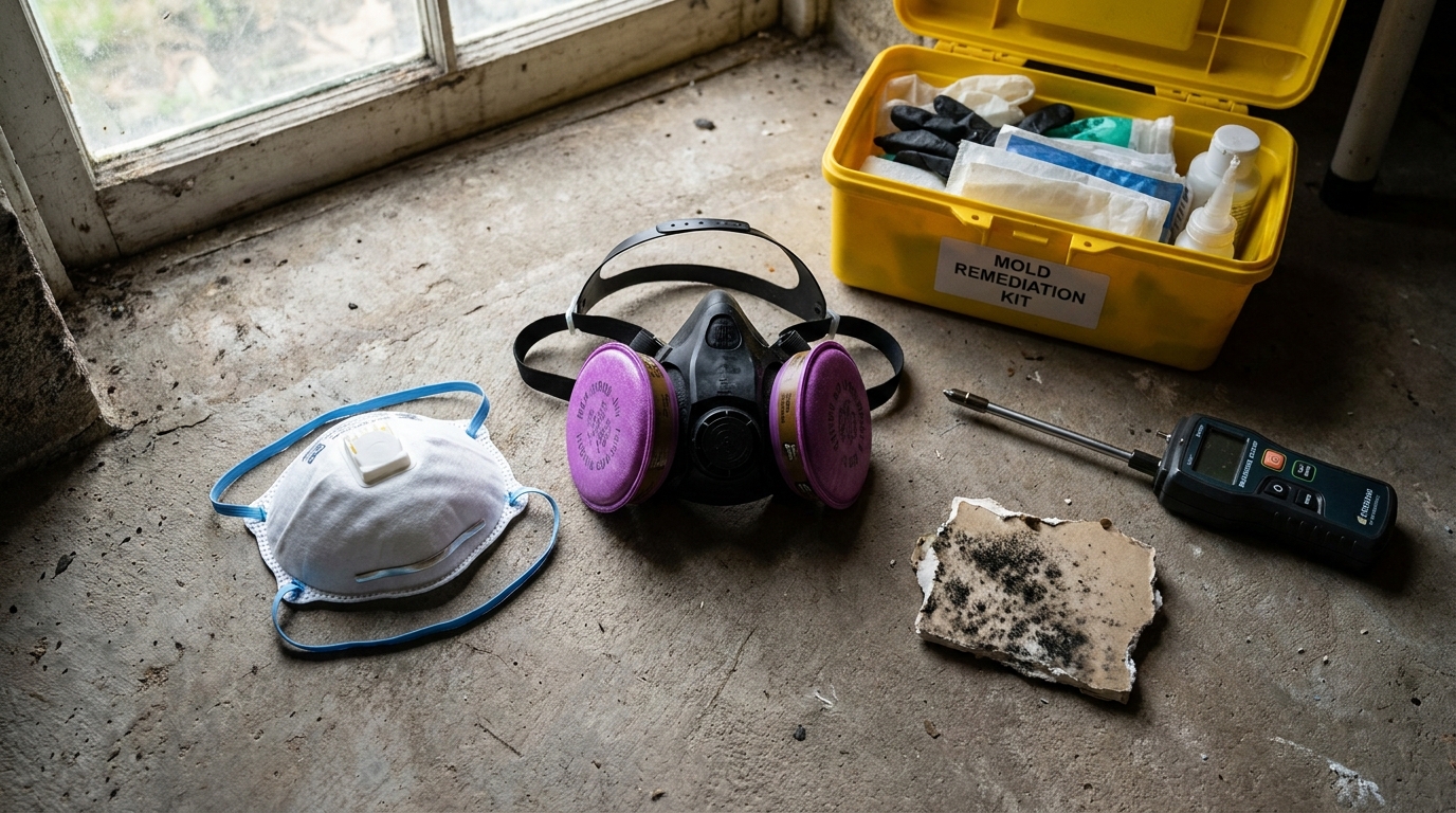 Best Masks for Black Mold: Tested Options and What Actually Protects You