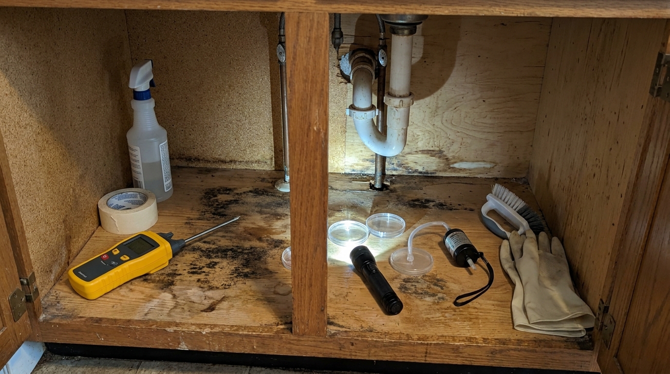 Mold Under Kitchen Sink: Causes, Health Risks, and How to Fix It